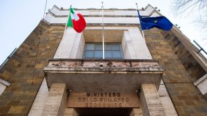 L'ingresso del Mise