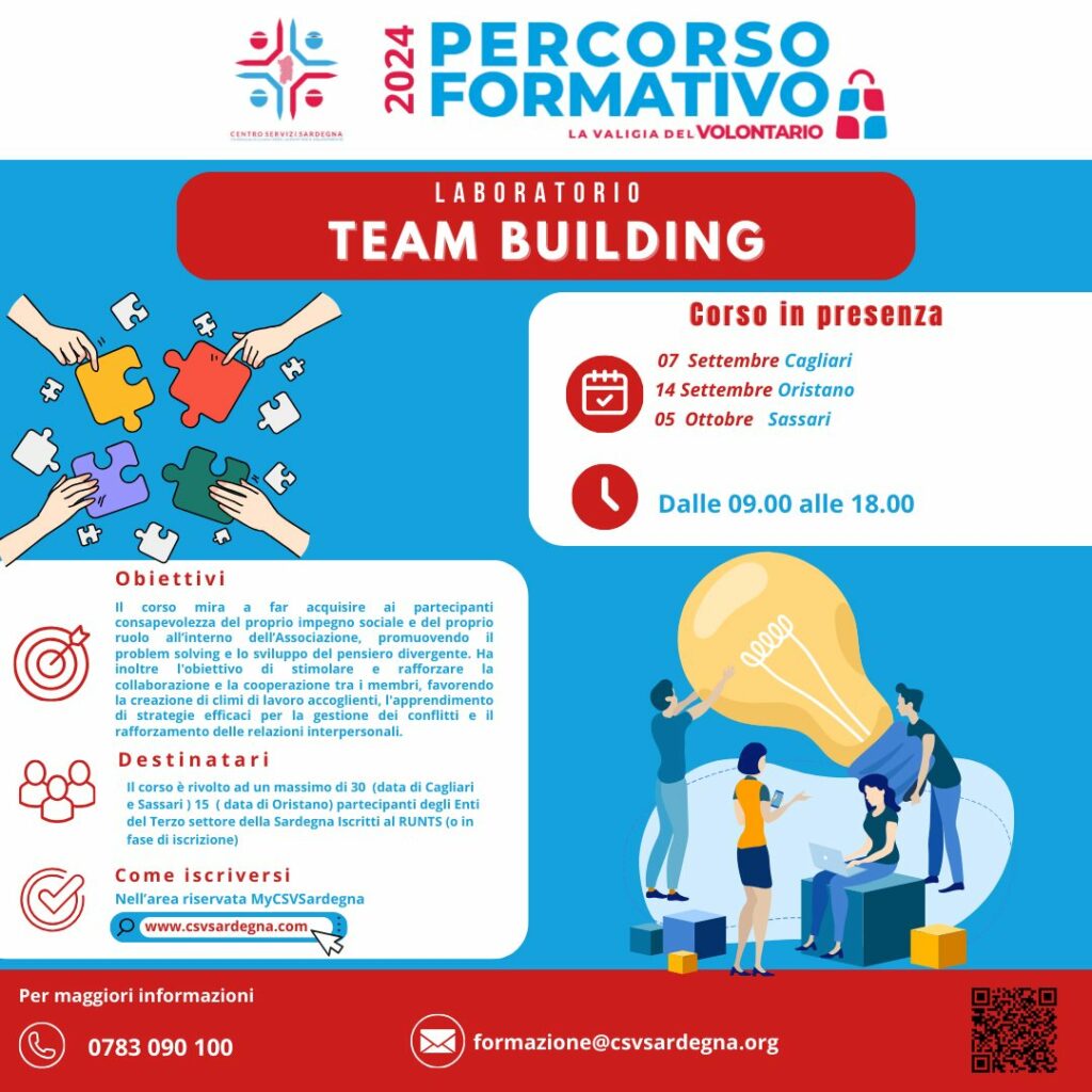 team building - laboratorio